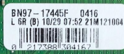 MAIN PARA TV SAMSUNG 4K·UHD·HDR / NUMERO DE PARTE BN94-16115X / BN41-02852A / BN97-17445F / BN41-02852A-000 / BN9416115X / PANEL CY-BT065HGEV7H / DISPLAY HV650QUB-F9C / MODELO UN65TU7000 / UN65TU7000FXZA / UN65TU7000FXZA BB14 - Imagen 4